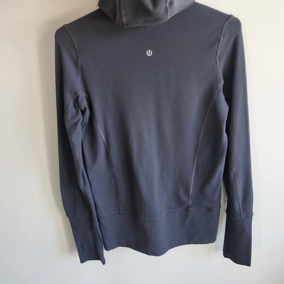 VTG Vintage Lululemon Stride Hooded Jacket Zip Up Size 6 Yoga Run Cozy Zip Up - Picture 3 of 10